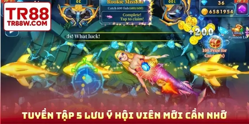 Tuyền tập 5 lưu ý hội viên mới cần nhớ